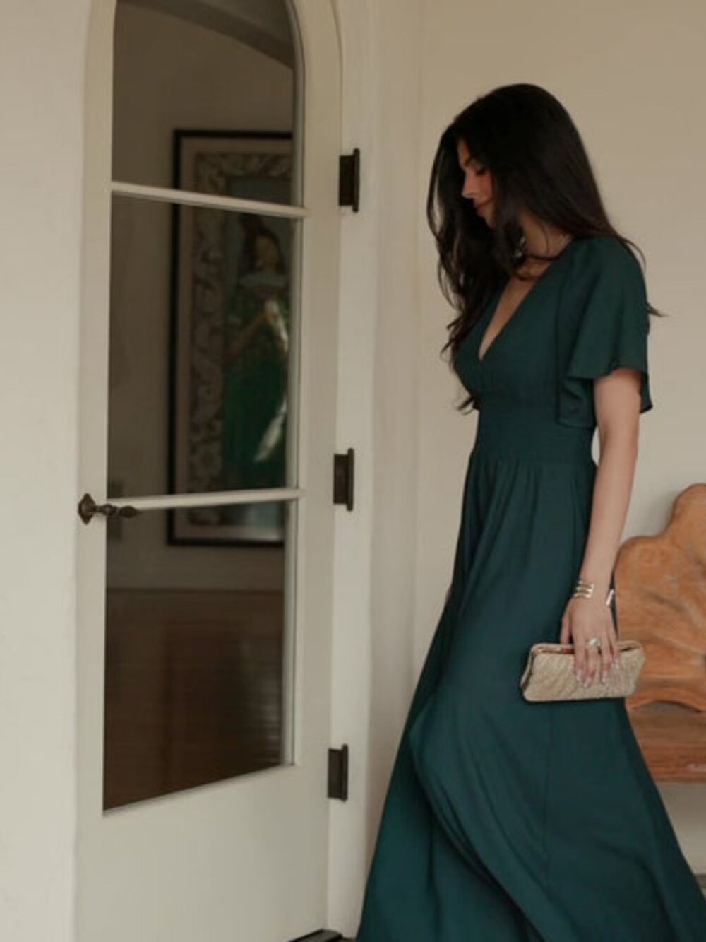 Baltic Born Verona Smocked Dress Topaz Blue XXL